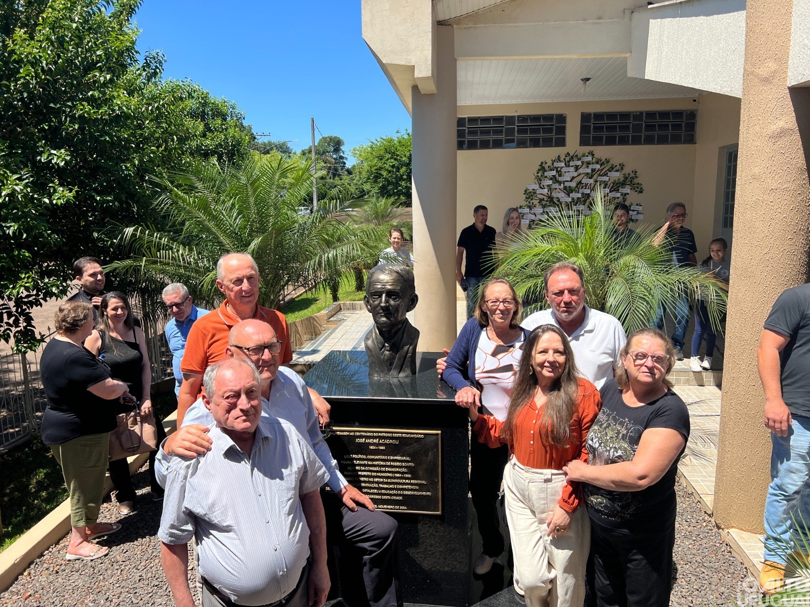 Escola José André Acadroli de Rodeio Bonito celebra centenário de seu patrono