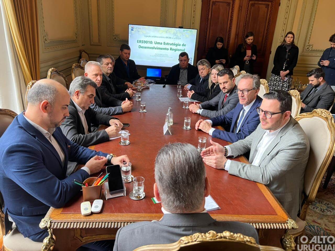 Panosso se reúne com o governador do RS e solicita recursos para a região