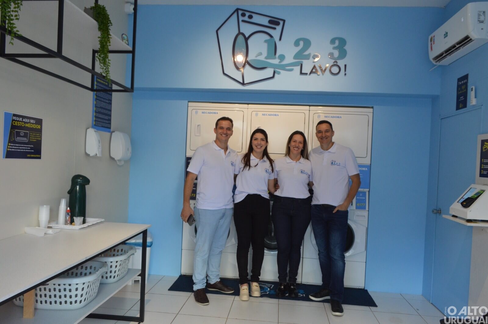 Lavanderia self-service e 24 horas inaugura em FW