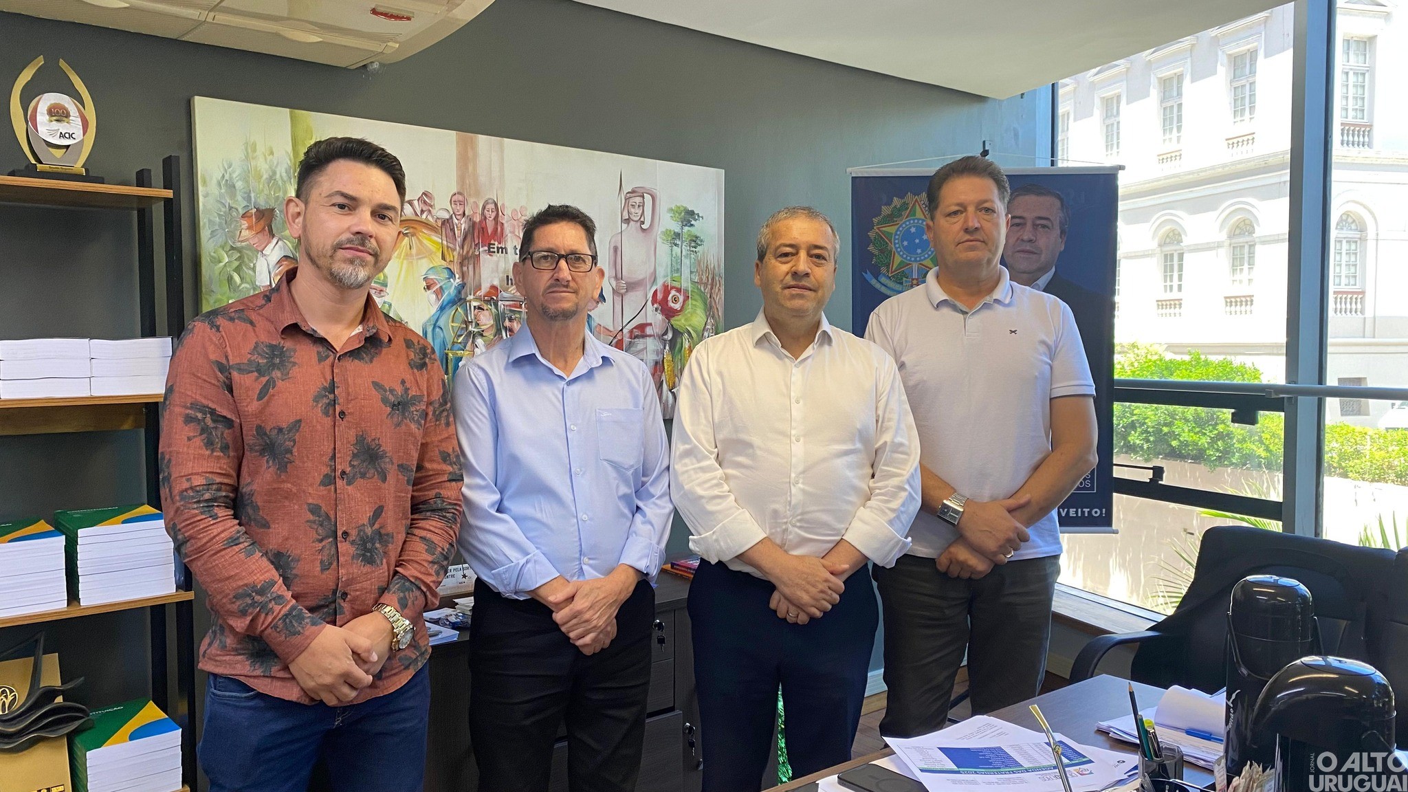 Prefeito de Rodeio Bonito cumpre agenda em Porto Alegre