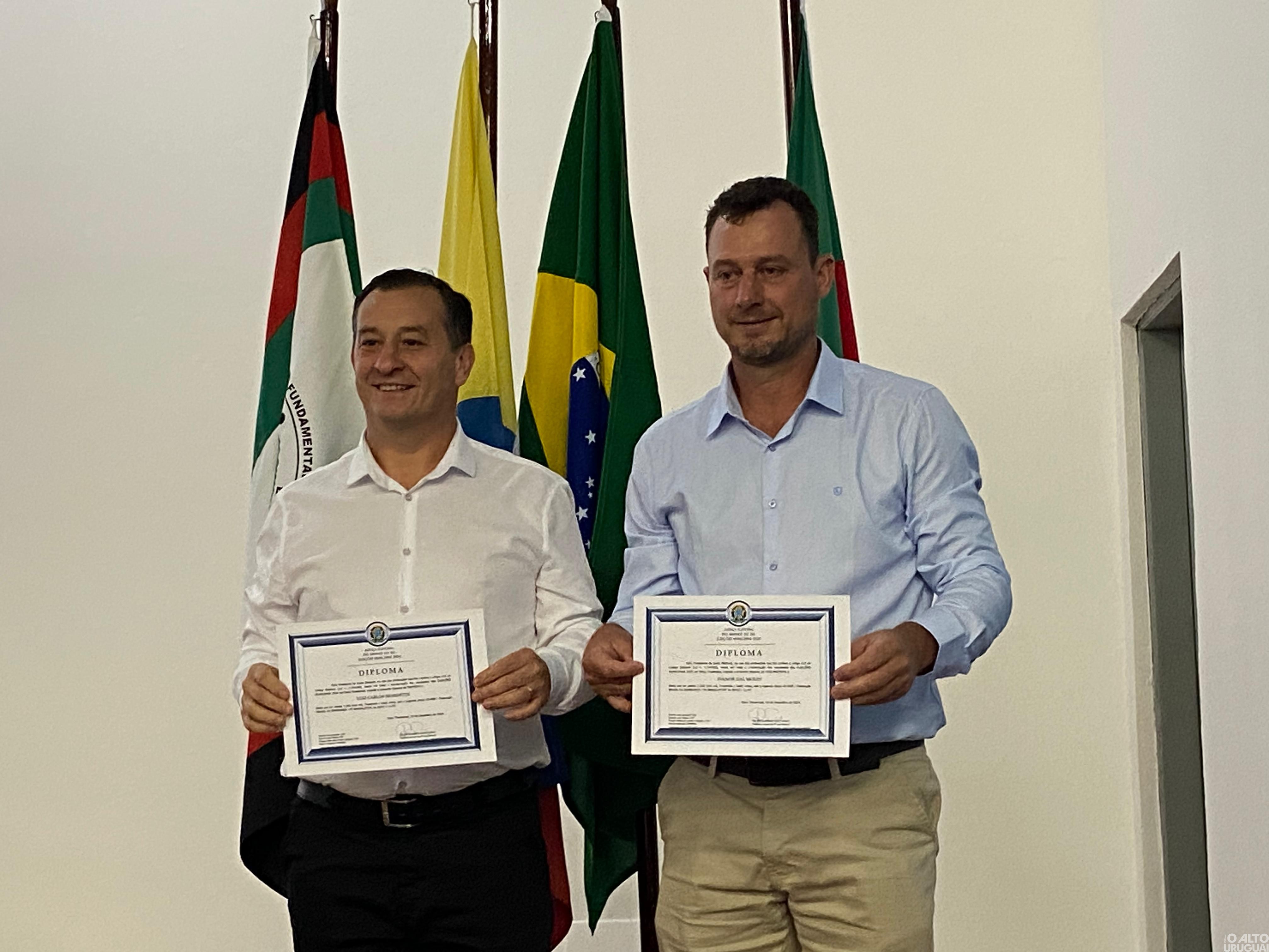 Diplomados eleitos nos municípios da 64ª Zona Eleitoral