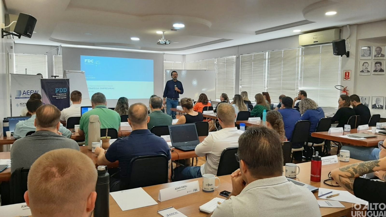 AEFW realiza 1ª aula do Programa de Desenvolvimento de Dirigentes
