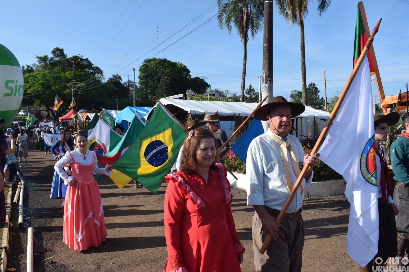 Desfile Farroupilha é realizado em FW