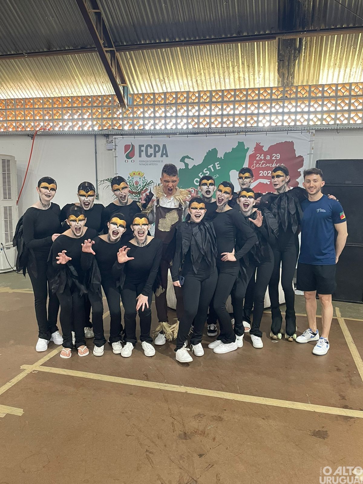 Magia da Patinação é destaque na Copa Oeste de Pinhalzinho