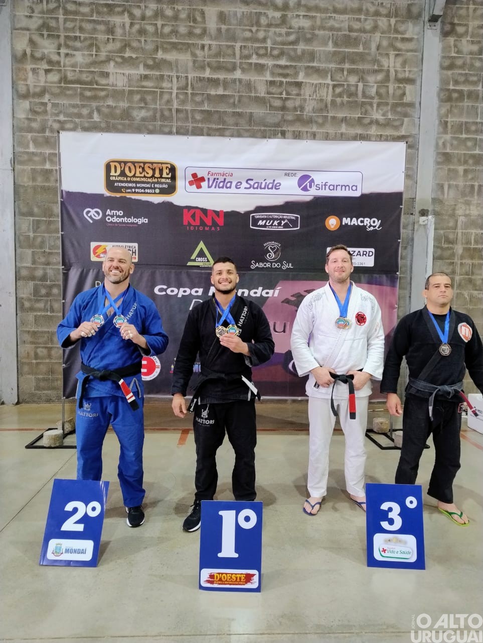 Equipe A conquista segundo lugar na Copa Mondai de Jiu-jitsu