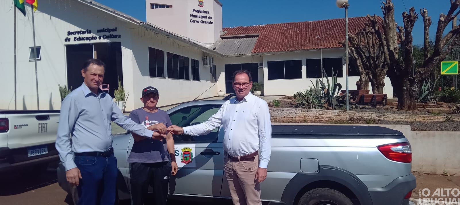 Cerro Grande amplia frota municipal com quatro novos veículos