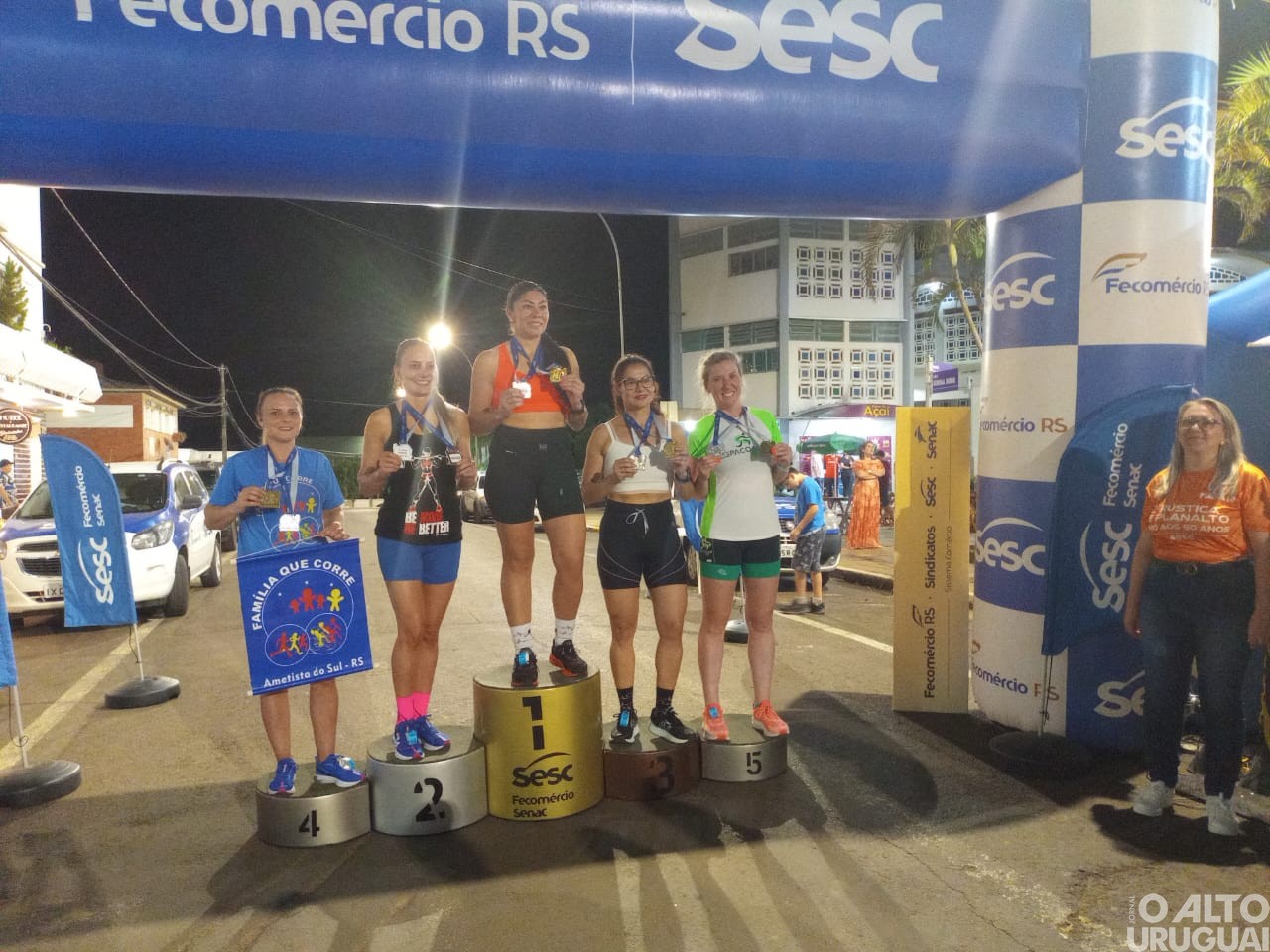 Mais de 150 atletas participam da Rústica de Planalto