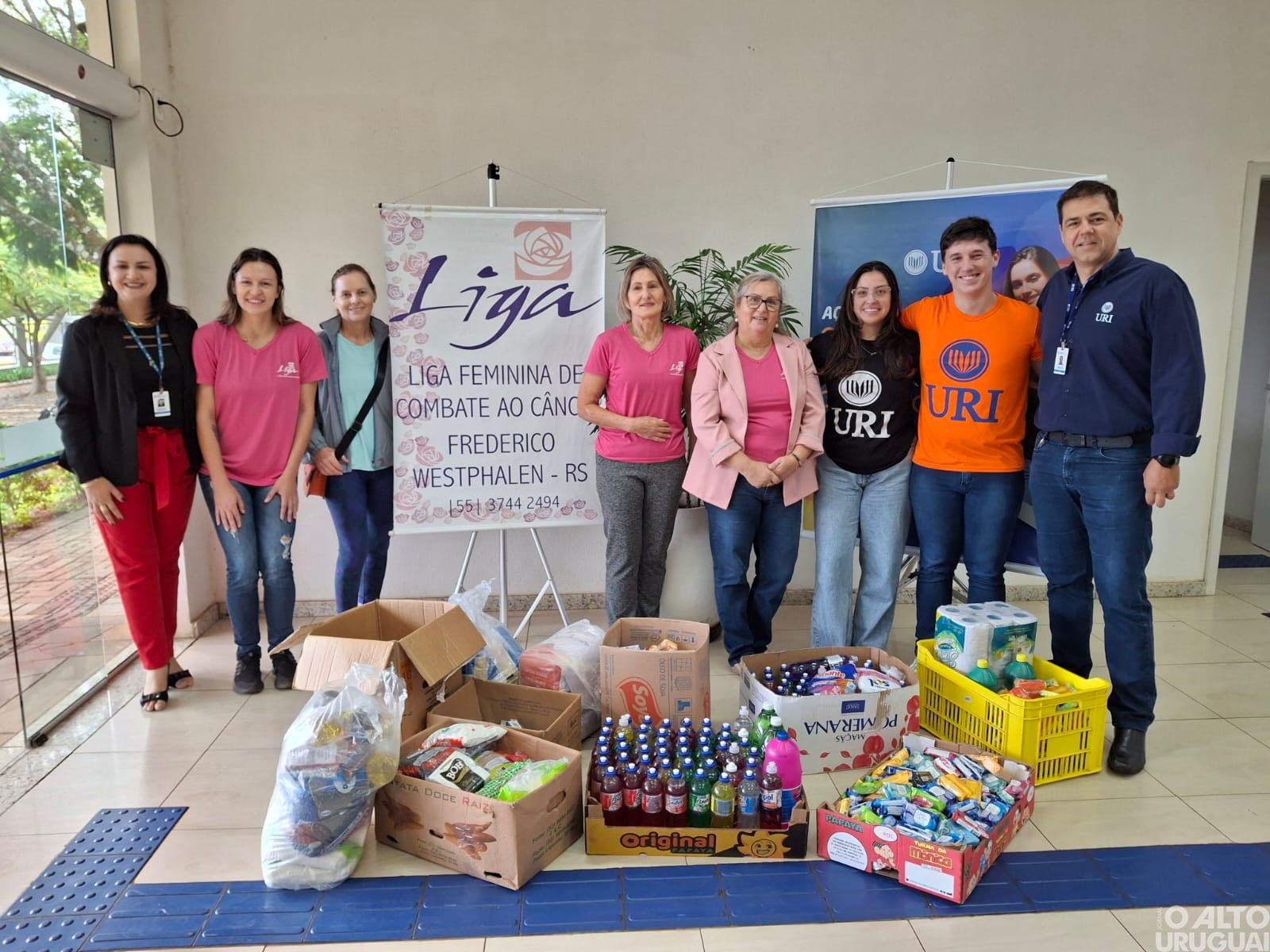 Liga do Câncer de FW precisa de alimentos com urgência