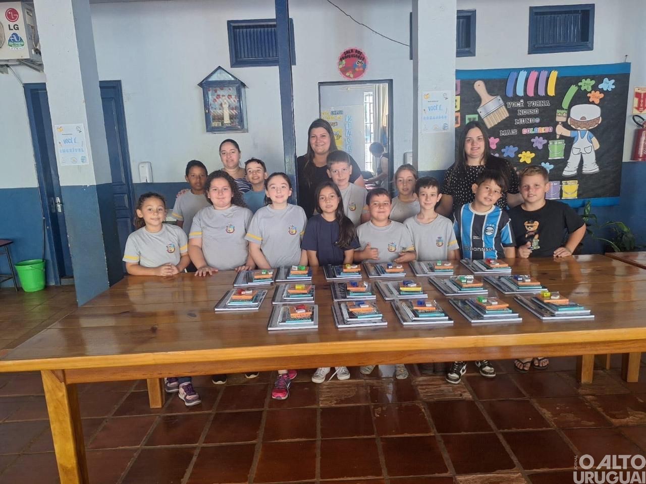 Entregues mais de 1,2 mil kits de materiais escolares aos alunos da rede municipal de Seberi