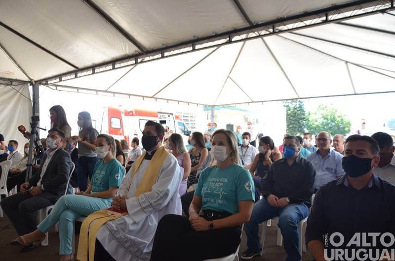 Seberi: JBS entrega obras de ampliação ao Hospital Pio XII