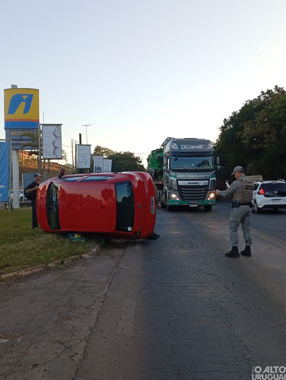 FW: PRF atende acidente na BR-386