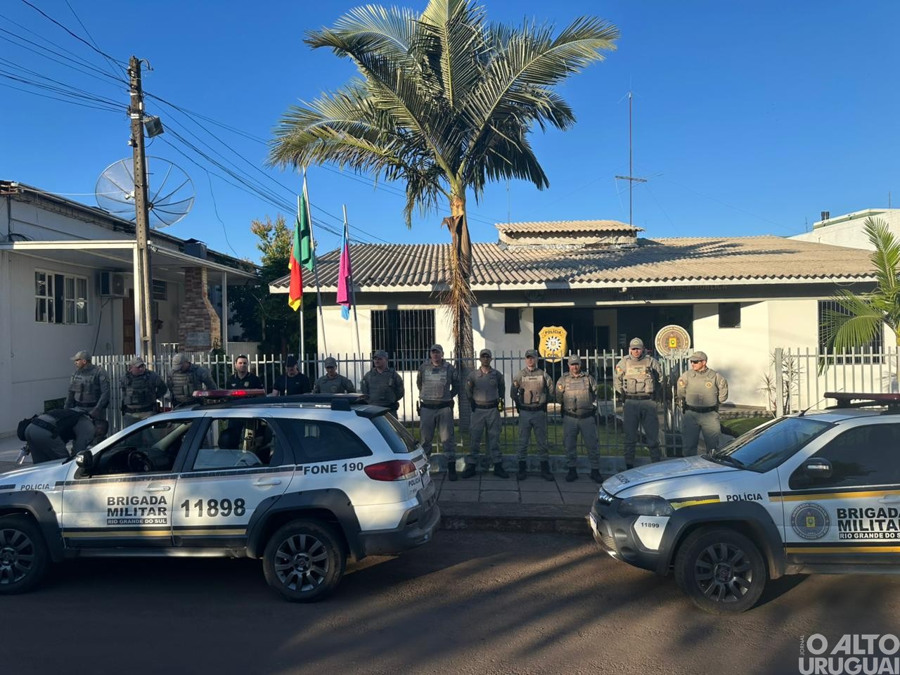 Polícia prende procurado por furtos na região, em Planalto