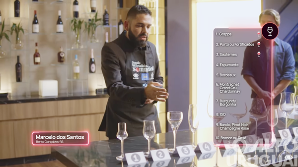 Marcelo Santos chega à final do Desafio Sul-Brasileiro de Sommeliers
