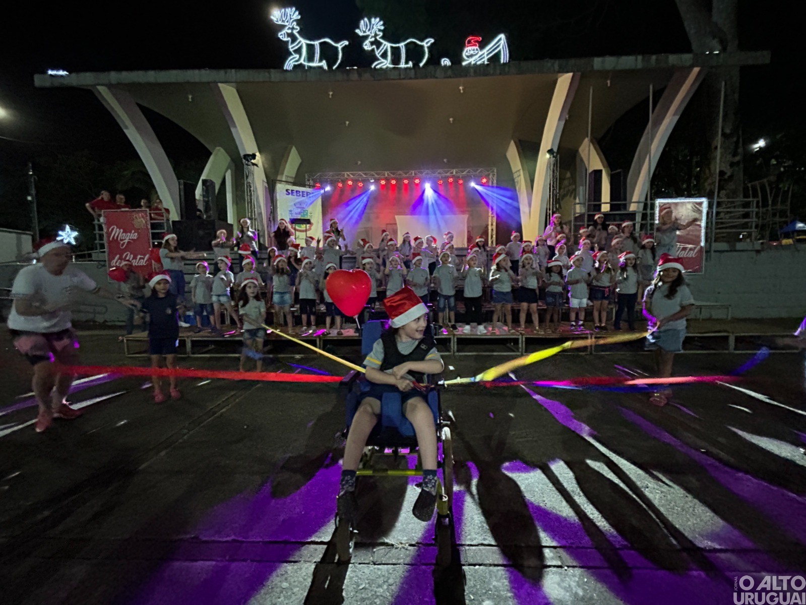 Escolas municipais brilham na Magia de Natal em Seberi