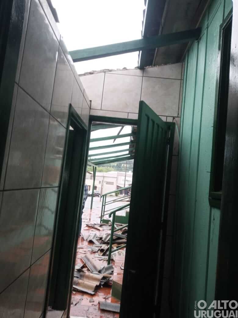 Defesa Civil e demais órgãos analisam estragos em Pinheirinho do Vale