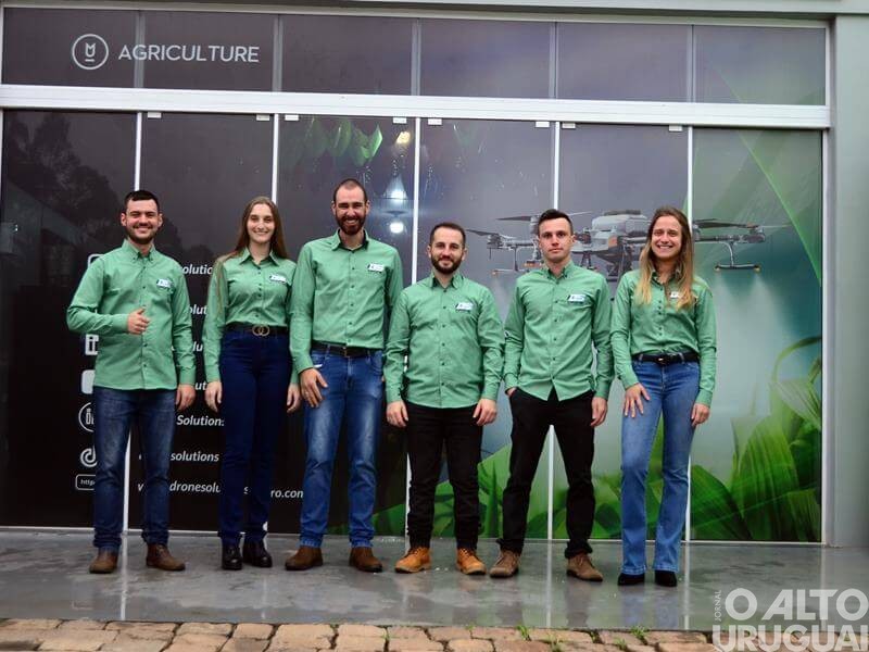 Empresa de drones de pulverização agrícola inaugura sede em FW