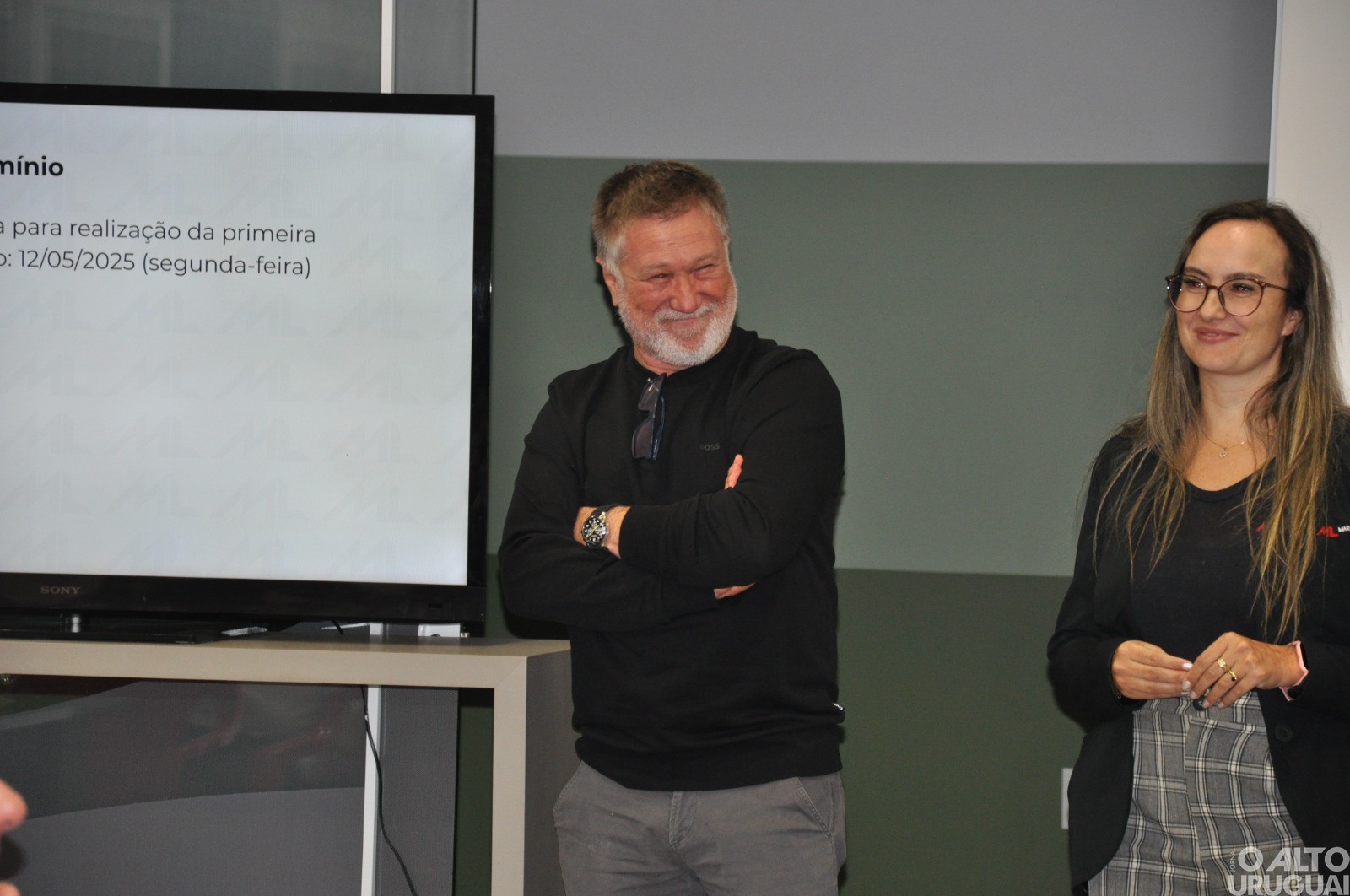 Marcos Lima celebra a entrega do Figueiras Park