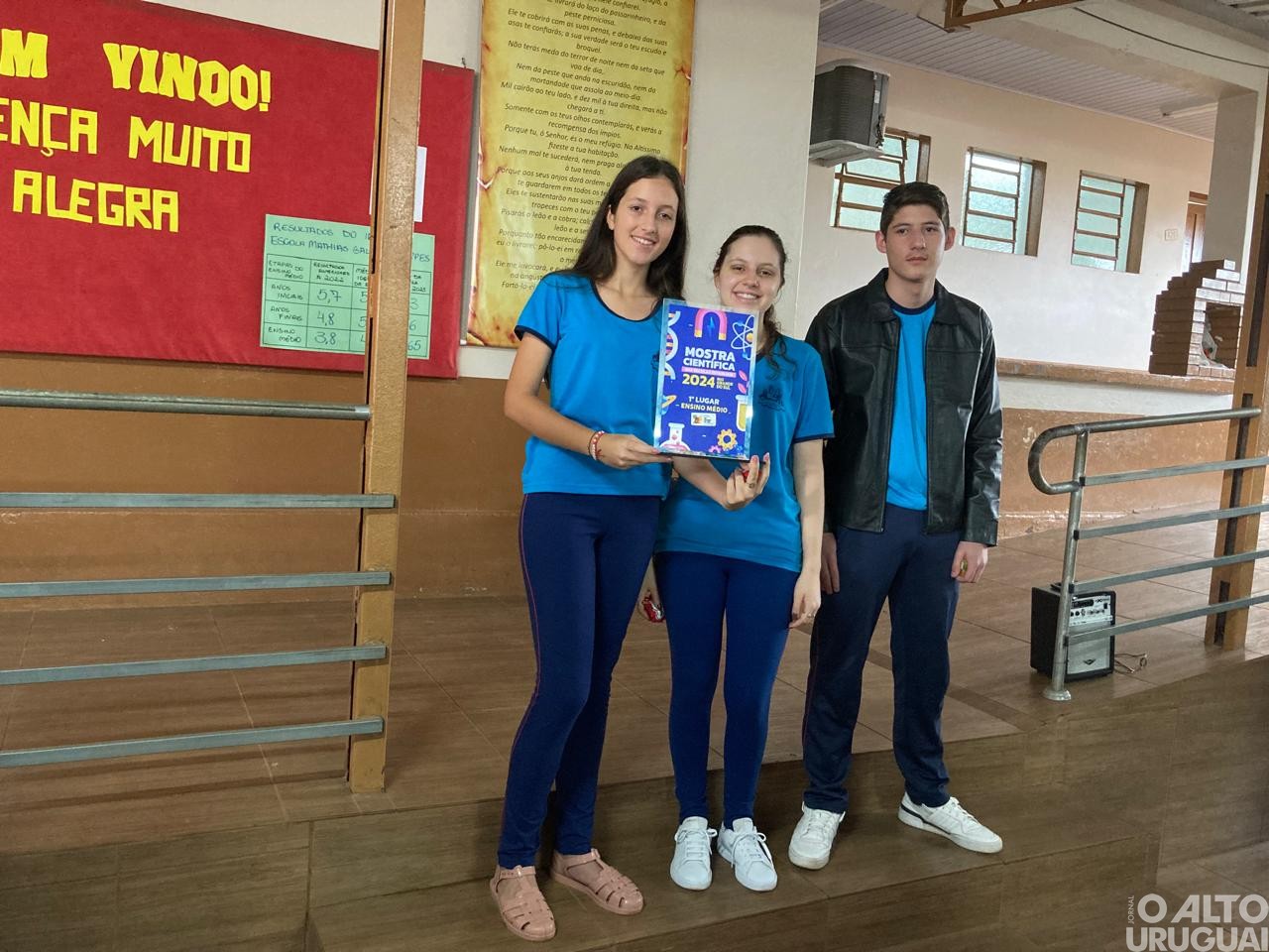 Escola Mathias Balduino Huppes de Cristal do Sul obtém classificação em mostra científica regional