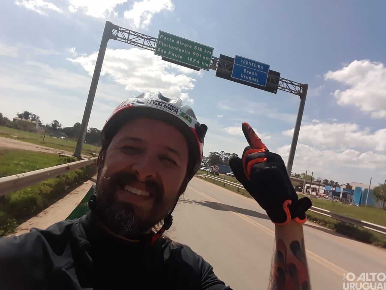 Frederiquense dará a volta no Estado de bicicleta