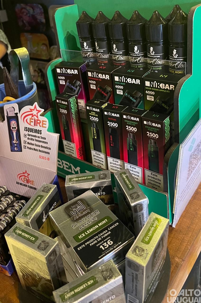 PF deflagra operação de combate ao contrabando de cigarros eletrônicos