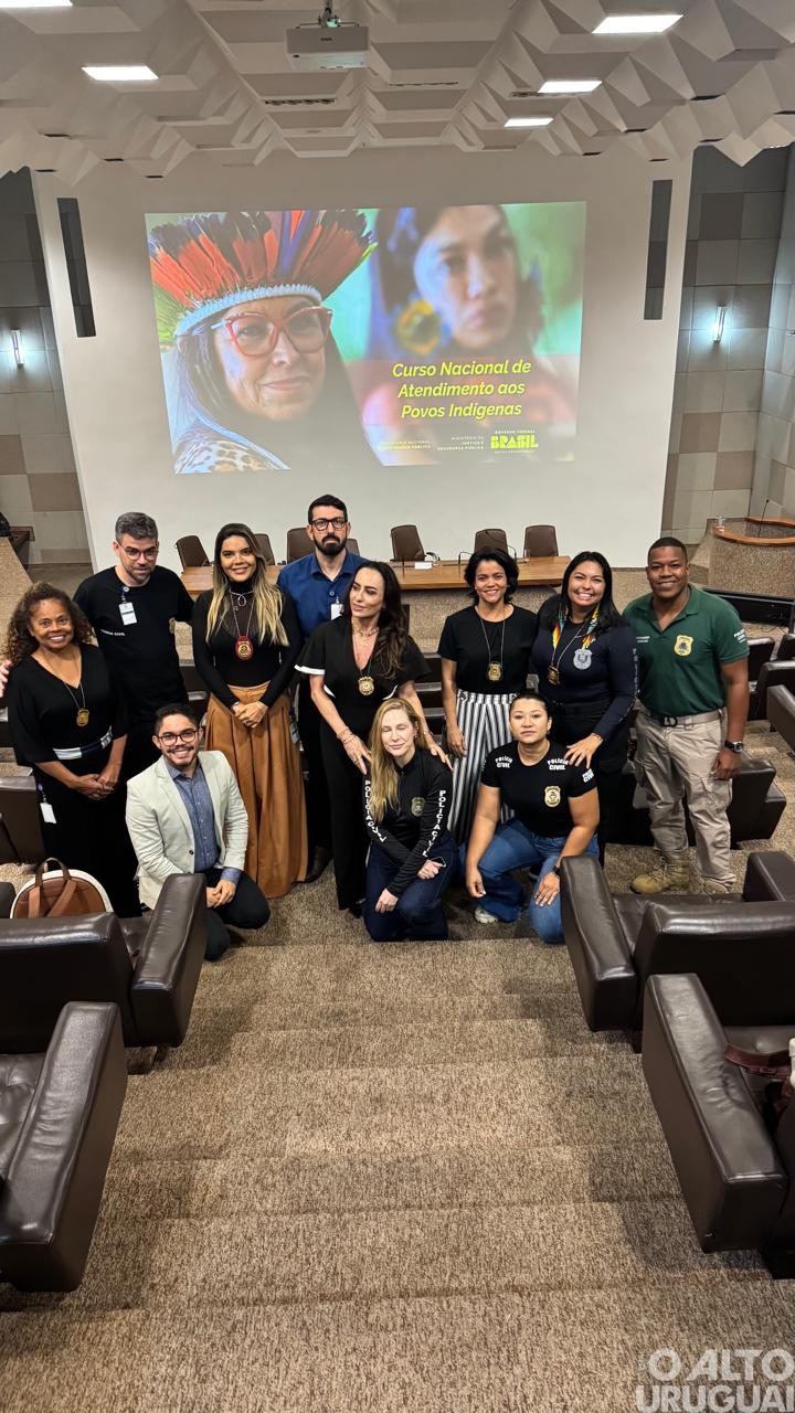 Delegada da 14ª DPRI representa o RS em curso nacional sobre atendimento a povos indígenas