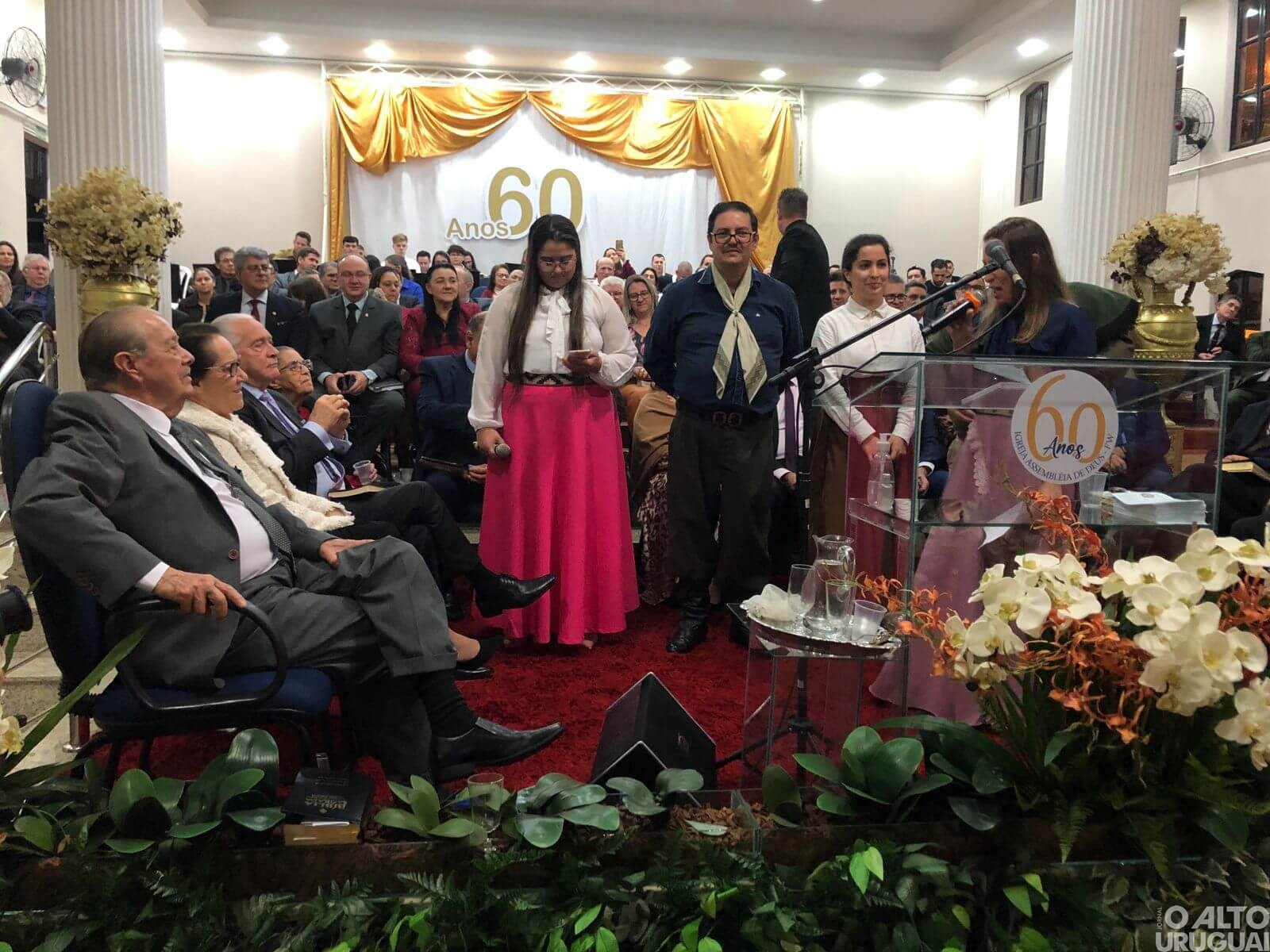 Pastor Pery Brizolla é homenageado em culto
