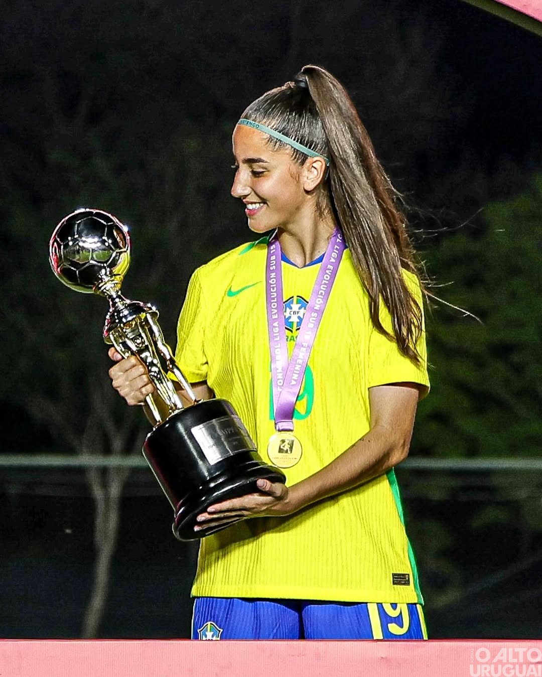 Lara Mônica é campeã de Conmebol Liga Evolução com a Seleção Brasileira