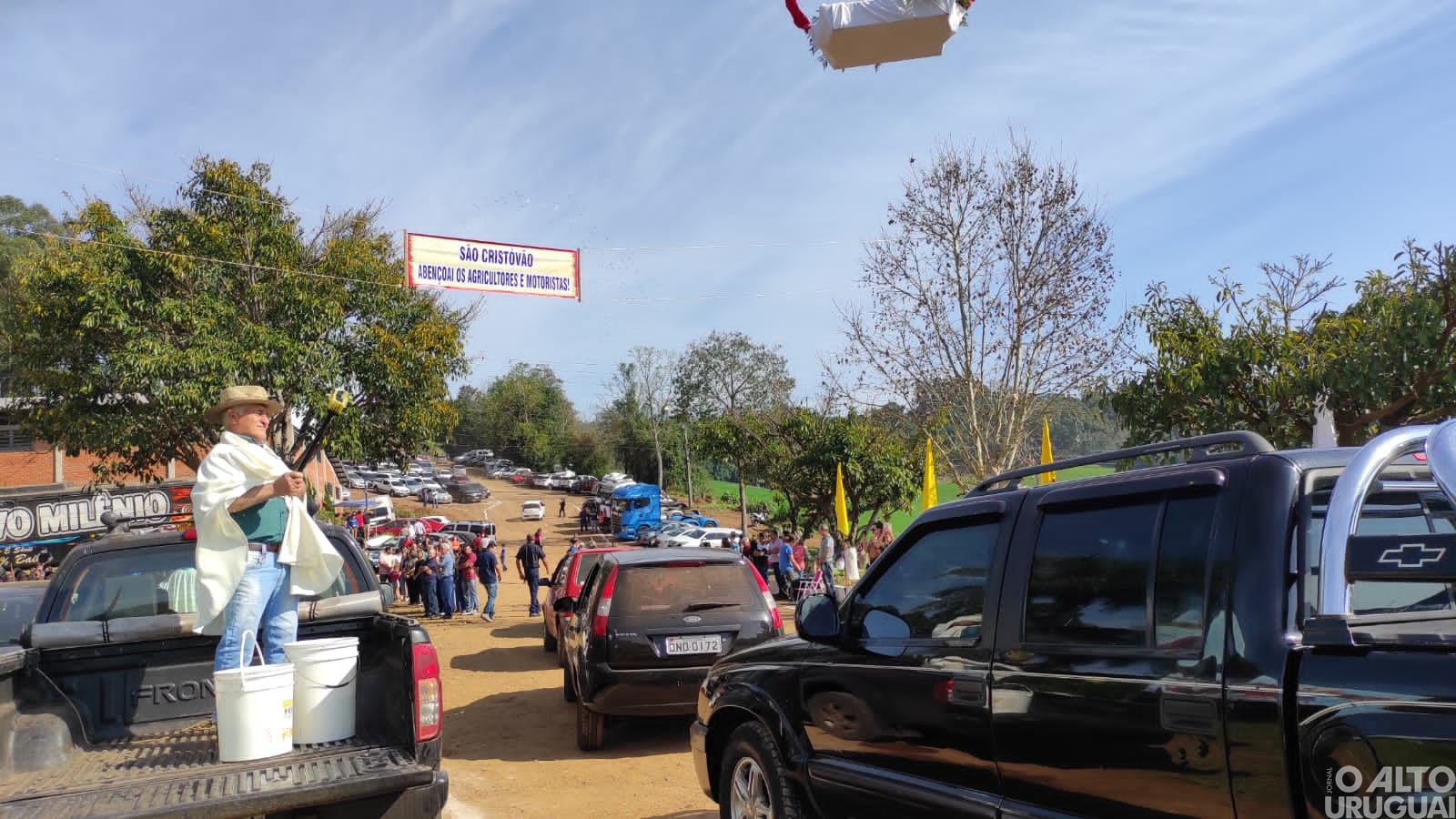 Rodeio Bonito celebra São Cristóvão com bênçãos aos colonos e motoristas