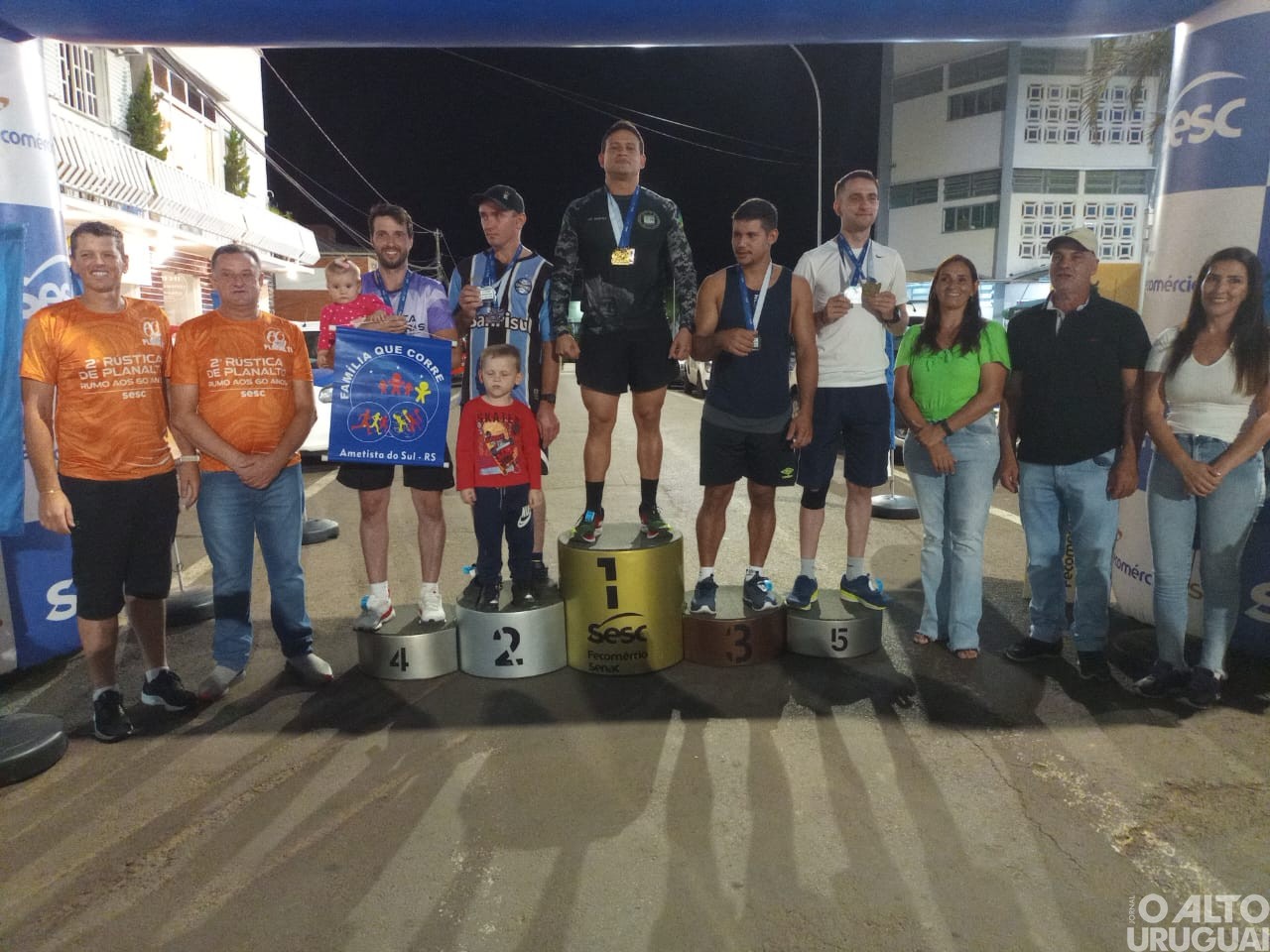 Mais de 150 atletas participam da Rústica de Planalto