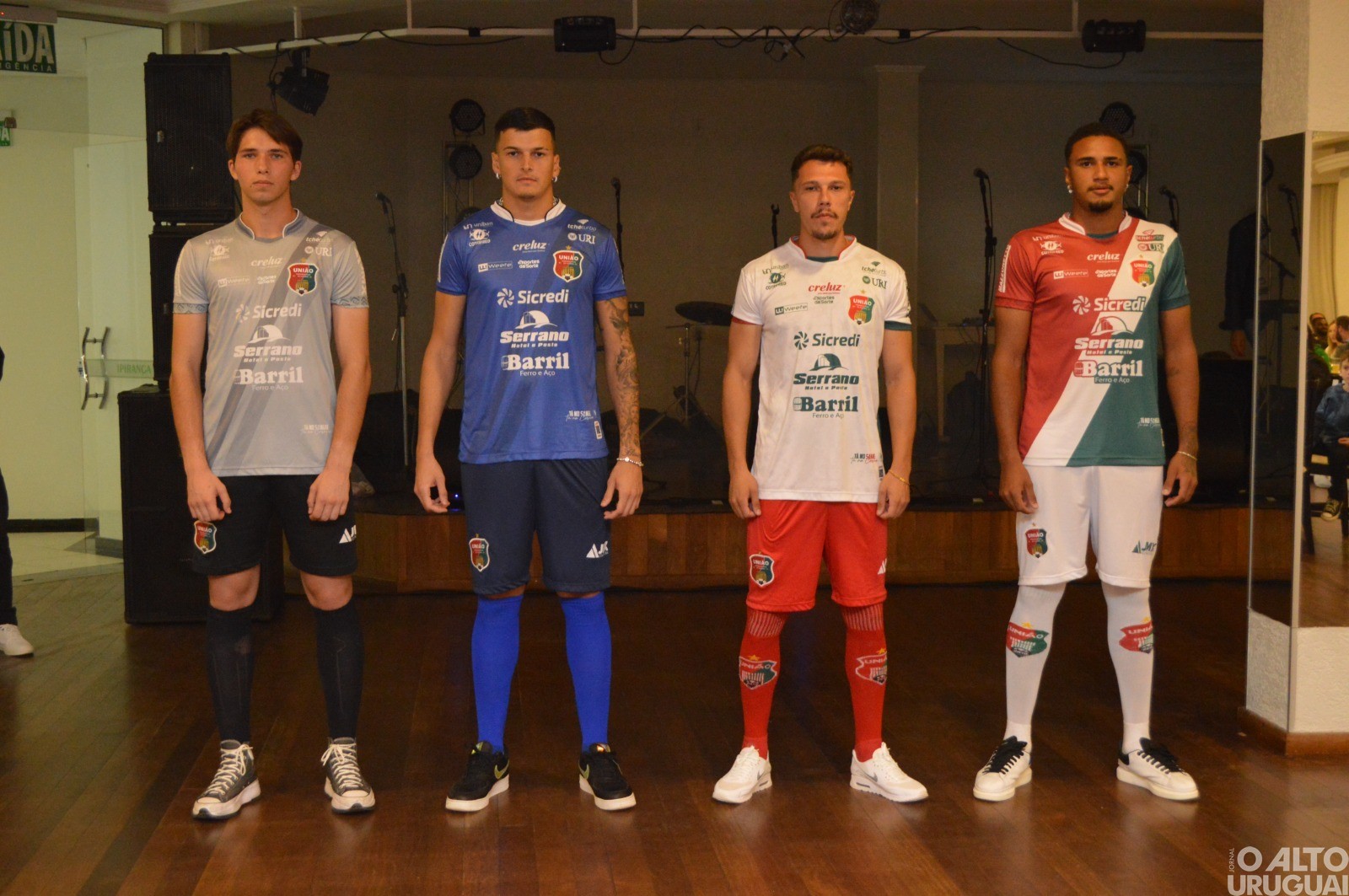 União Frederiquense apresenta novo uniforme e patrocinadores