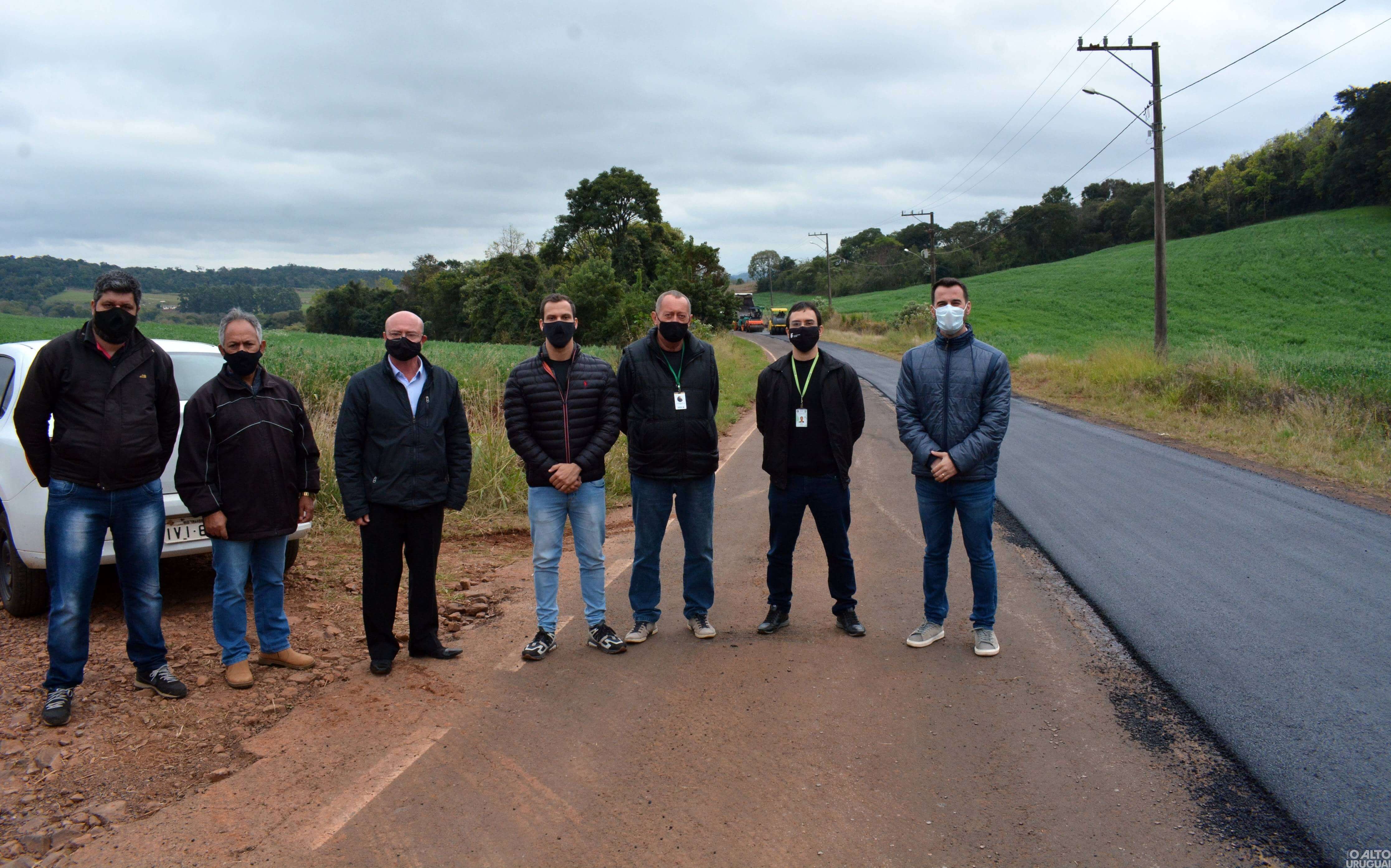 Rodovia de acesso à UFSM e IFFar é recapeada