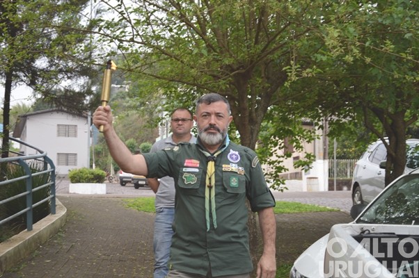 Centelha do Fogo Simbólico da Pátria chega a FW