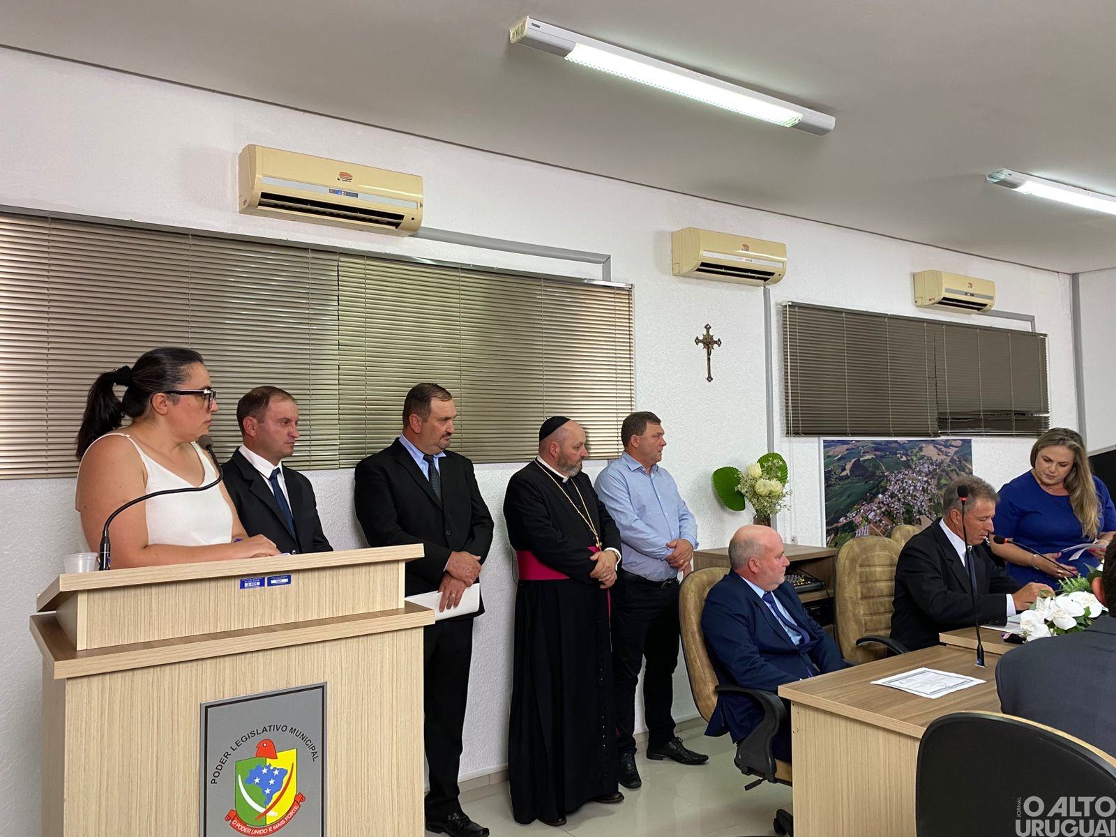 Prefeito e vereadores de Vista Alegre são empossados