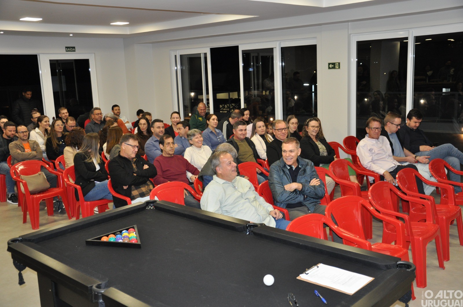 Marcos Lima celebra a entrega do Figueiras Park