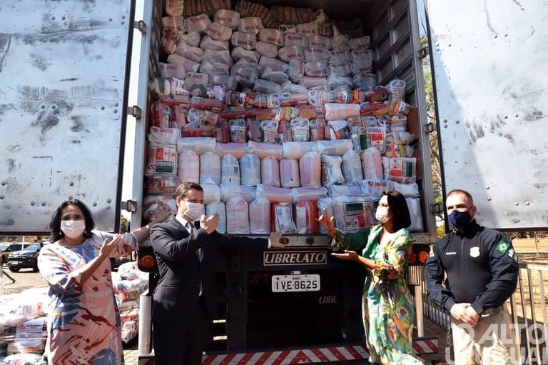 Governo federal doará 486 toneladas de alimentos para pessoas em vulnerabilidade