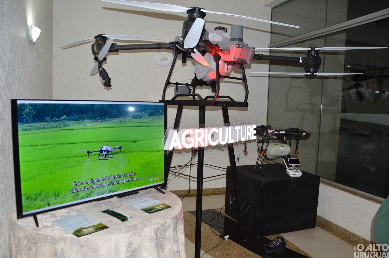 Farming Solutions lança drones Agras T25 e T50 em evento em FW