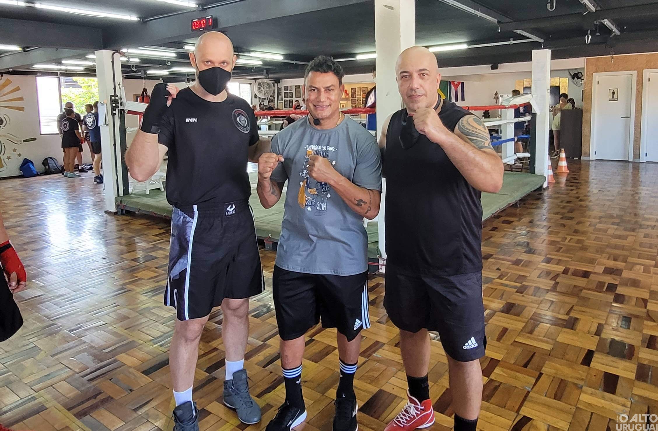 Professores de FW participam de seminário com Popó