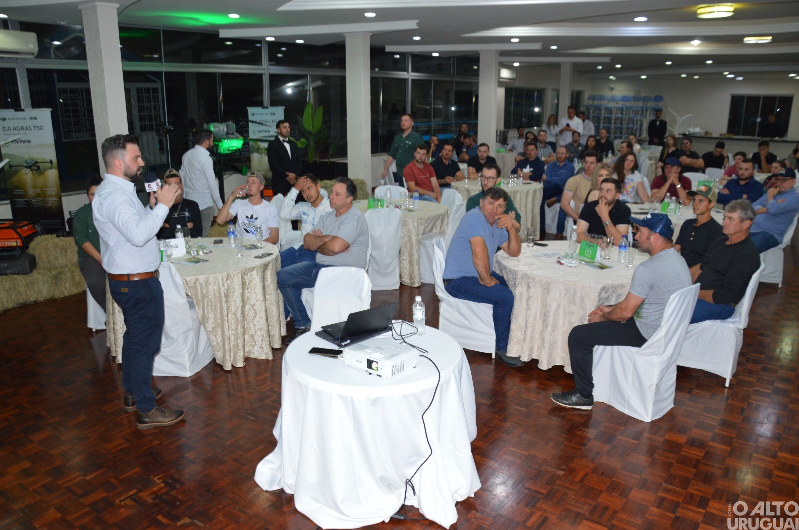 Farming Solutions lança drones Agras T25 e T50 em evento em FW