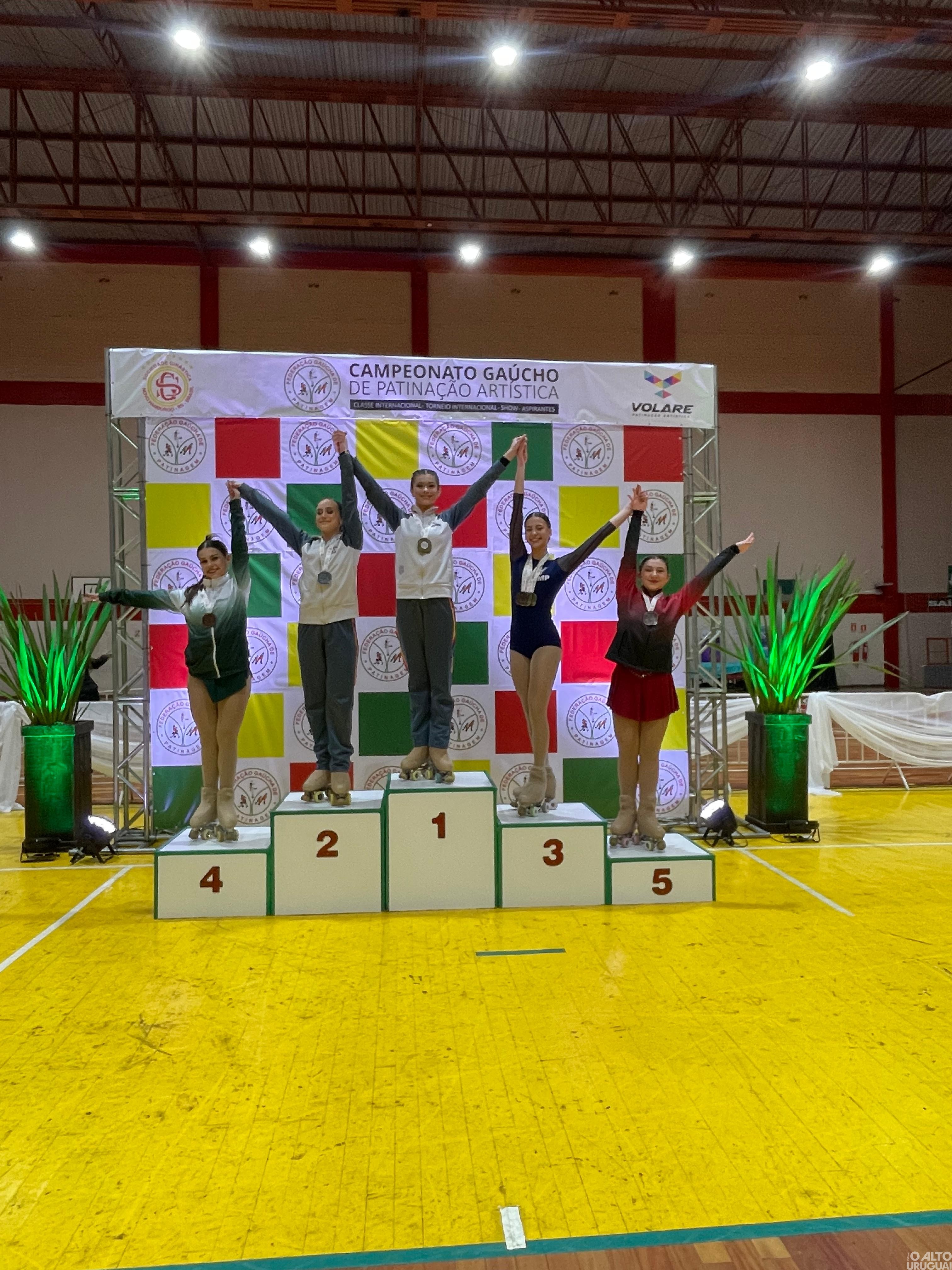 Magia da Patinação se destaca no campeonato gaúcho