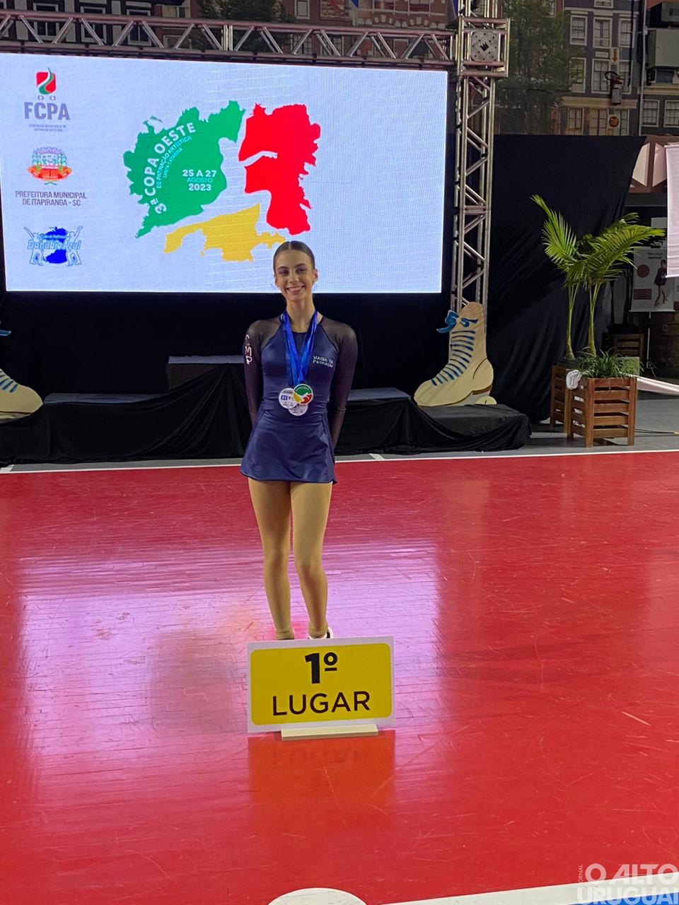 Magia da Patinação conquista 20 medalhas na Copa Oeste