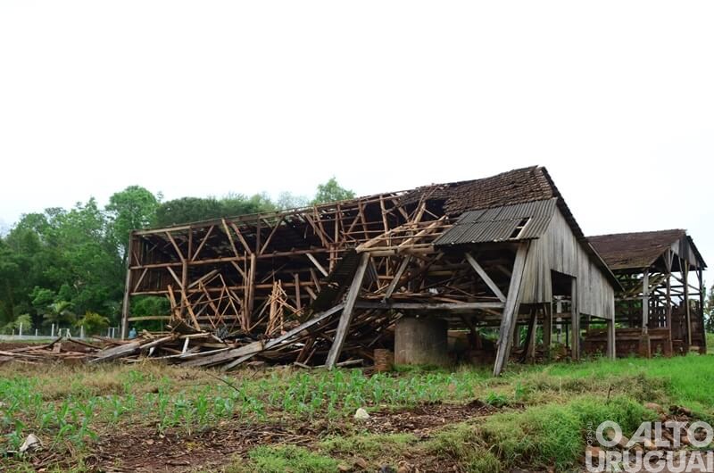 Vendaval em Pinheirinho do Vale: “Foi um filme de terror o que nós presenciamos”
