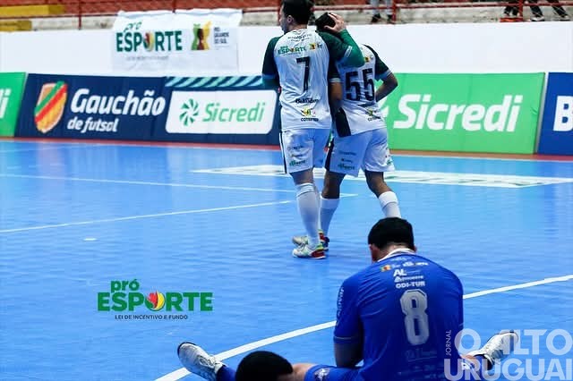 Três jogos e três empates no Gauchão de Futsal