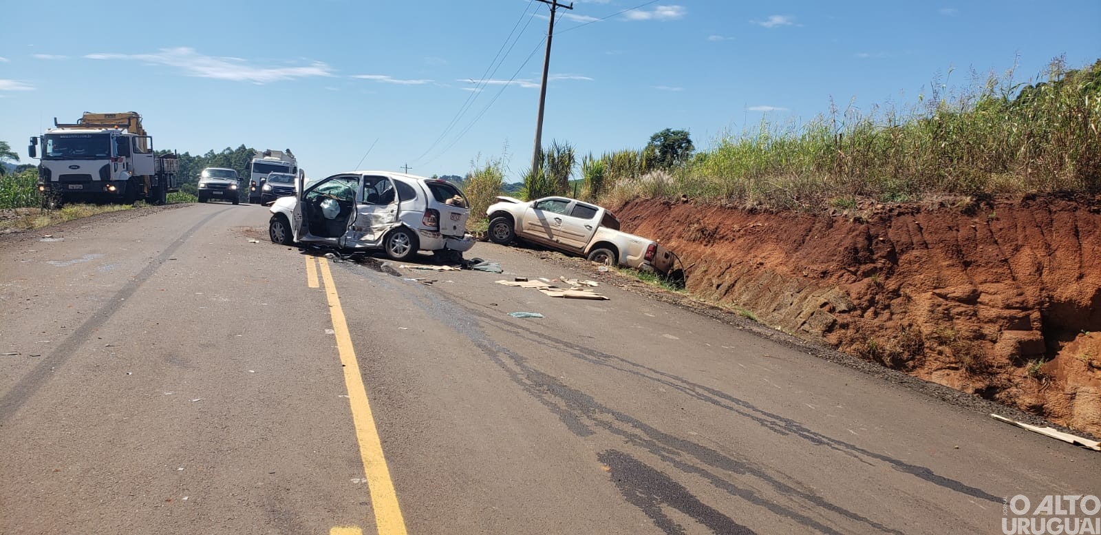 Acidente deixa uma pessoa ferida no Distrito do Castelinho em FW