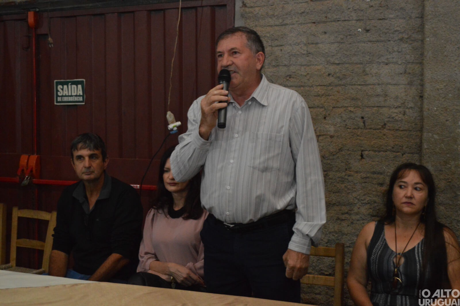 Taquaruçu do Sul promove jantar de inauguração do calçamento da linha Chiele/Pessotto