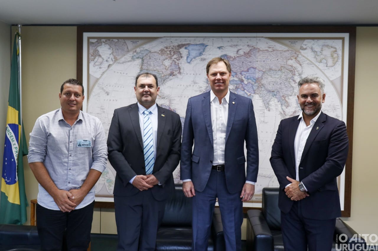 Prefeito de Planalto cumpre agenda em Brasília em busca de recursos