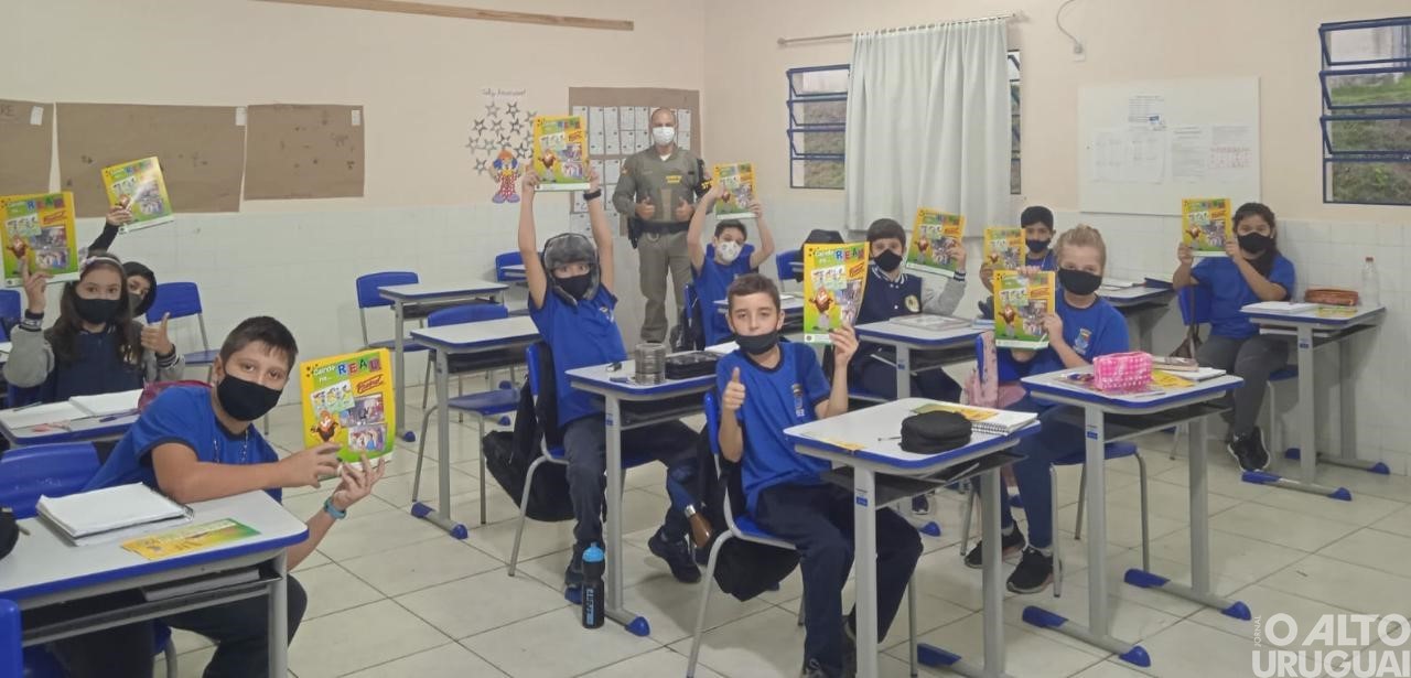 Rodeio Bonito conta com a primeira turma de alunos do Proerd