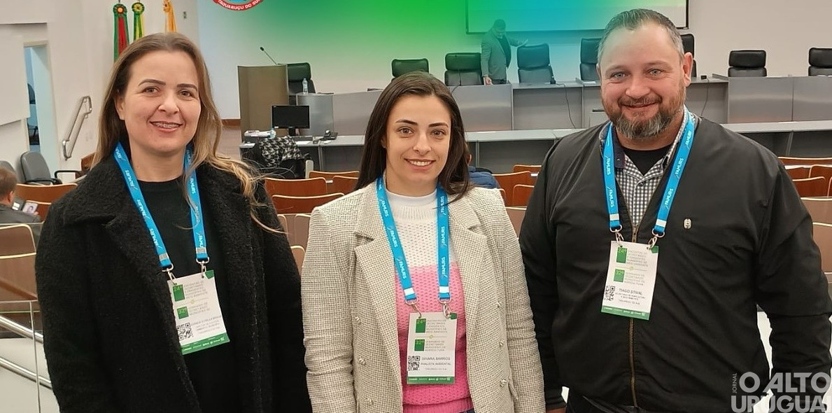 Representantes de Taquaruçu do Sul participam de seminário estadual sobre agricultura e meio ambiente