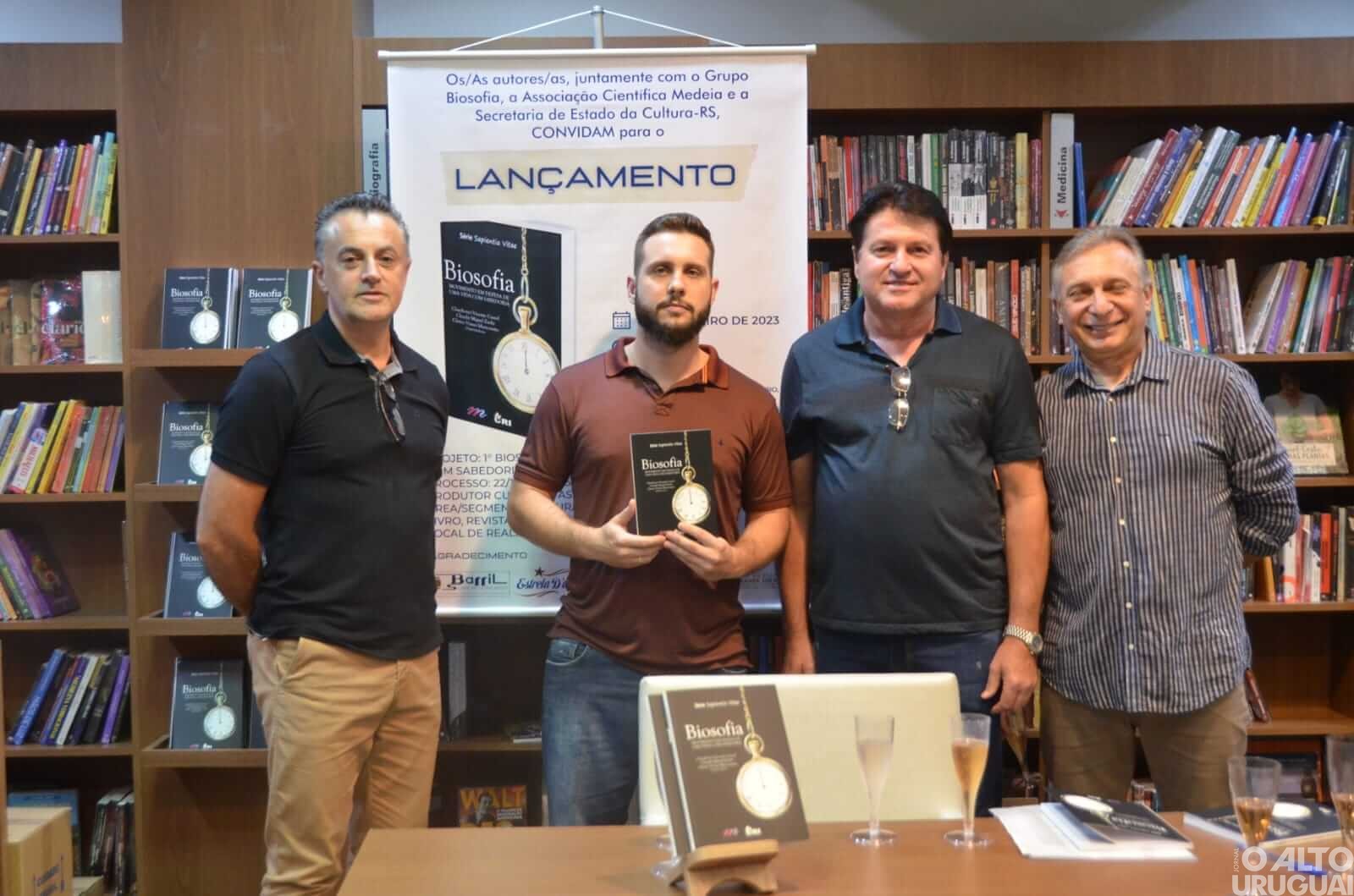 Grupo Biosofia lança livro neste sábado