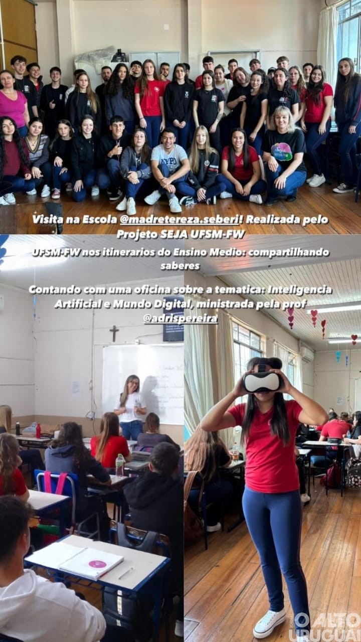 Projeto Seja UFSM/FW conclui ação sobre itinerários formativos no ensino médio da região