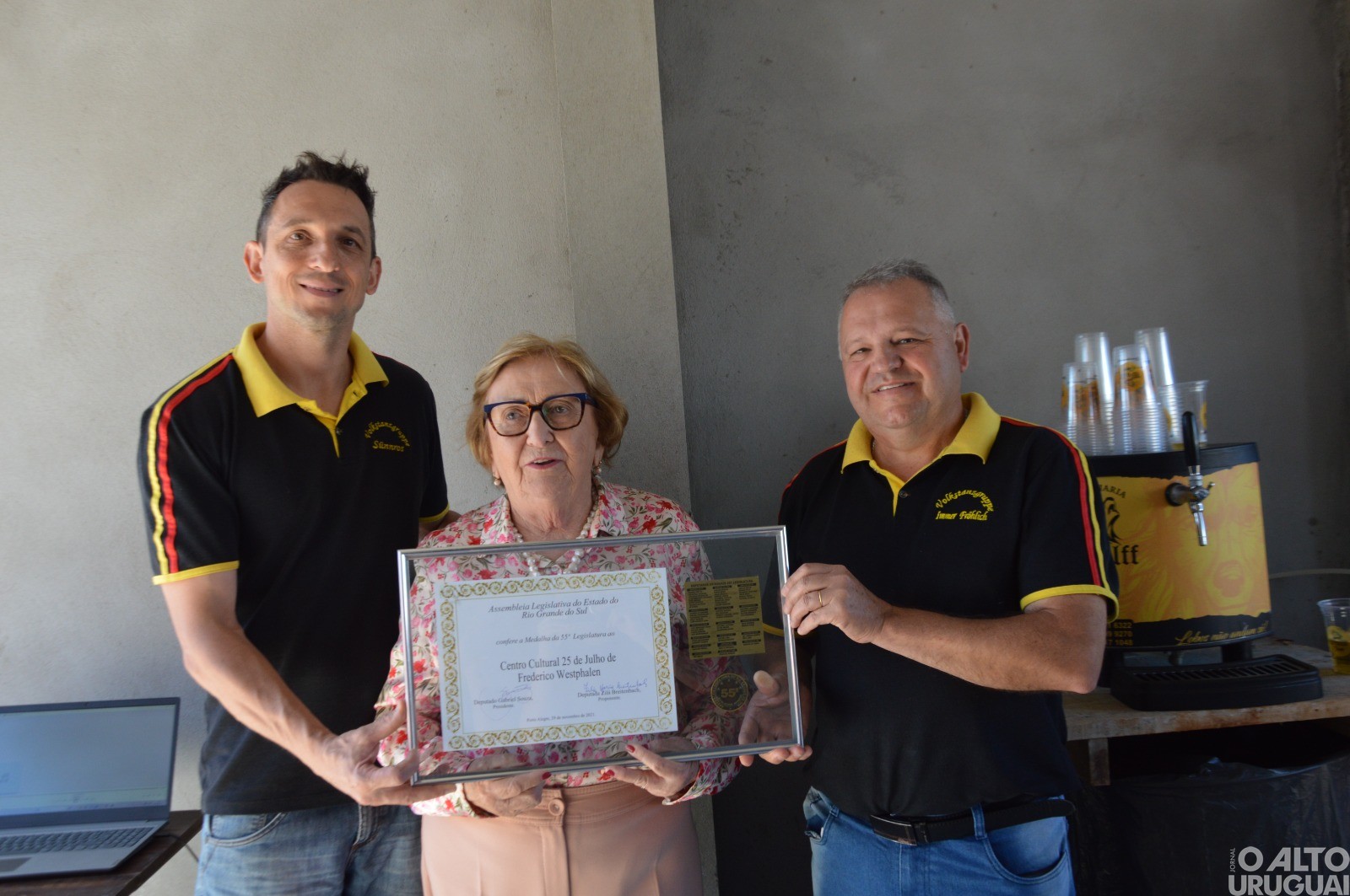 Centro Cultural 25 de Julho recebe convidados em sua futura sede